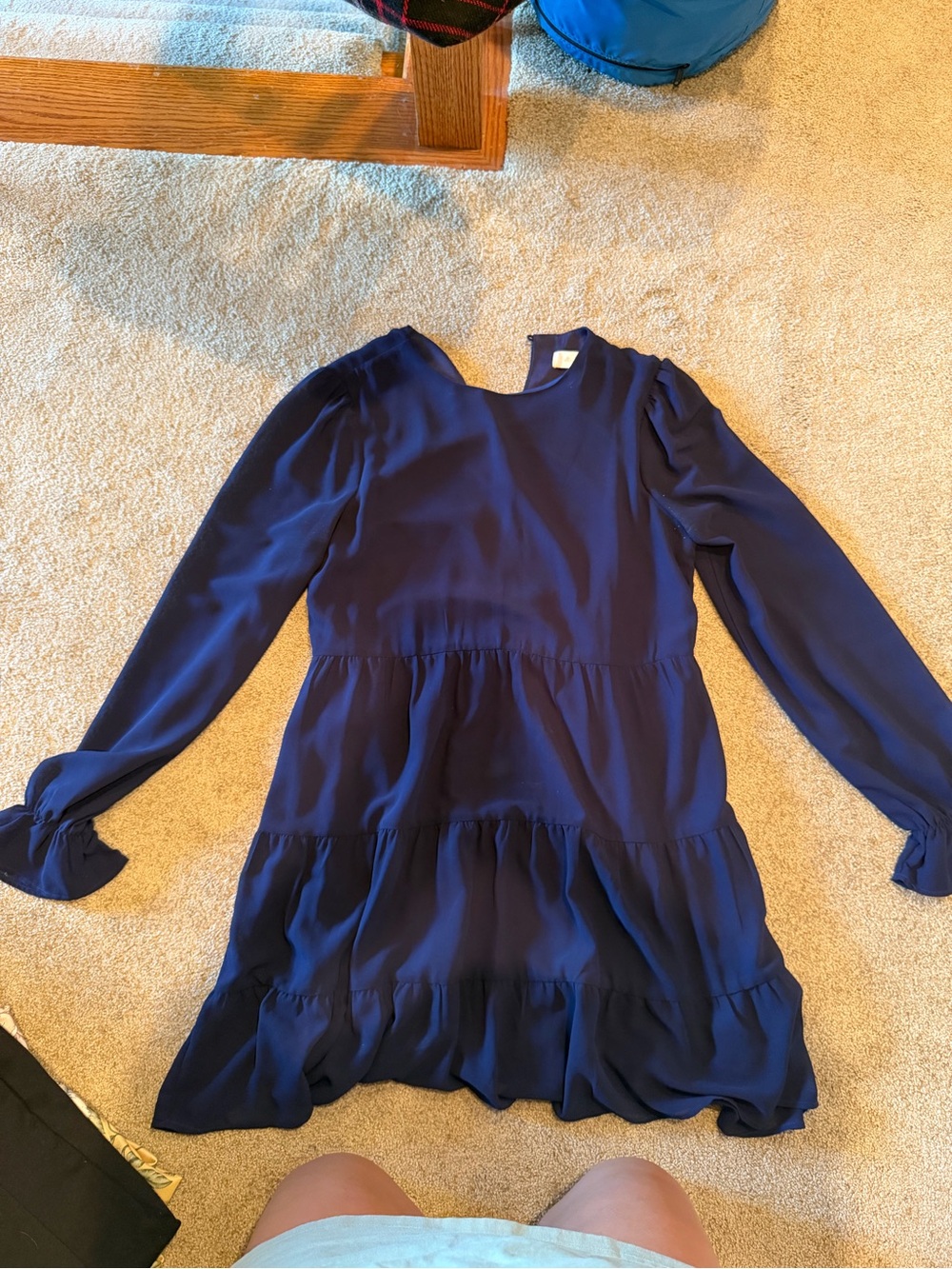 Altar'd State Navy Blue Short Dress